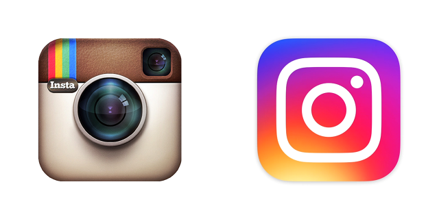 Evolución logotipo Instagram